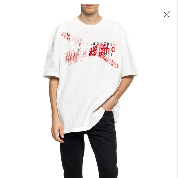 MAISON MARGIELA
LOGO-PRINTED T-SHIRT - Picture 1 of 12